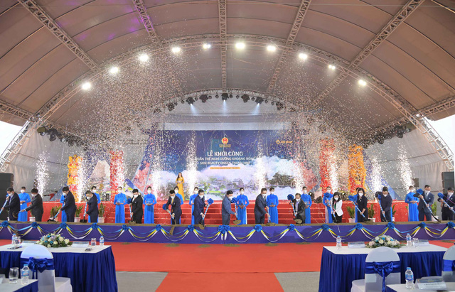 Sun Group khởi công Quần thể khoáng nóng tại Quảng Xương, Thanh Hóa - Ảnh 1.