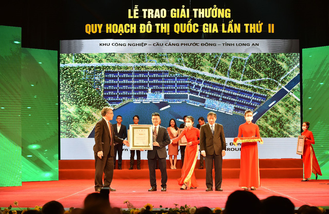 KCN Cầu cảng Phước Đông đạt Giải thưởng quy hoạch đô thị lần thứ II - Ảnh 1.