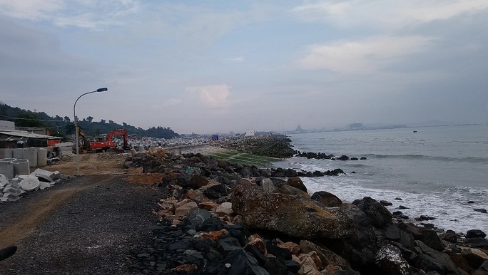 Thanh tra 4 dự án kè biển do Trung ương hỗ trợ vốn tại Bình Thuận