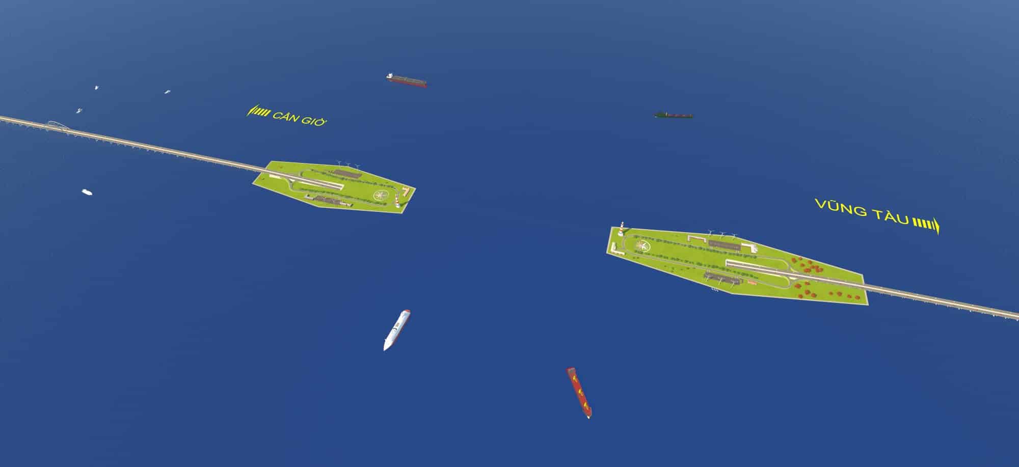 Điều chỉnh cục bộ quy hoạch chung thành phố V.Tàu cũ để triển khai đường vượt biển Cần Giờ