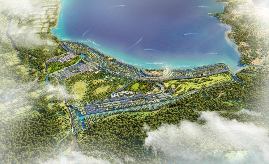 Thu hồi gần 800hecta đất của các hộ dân để làm siêu đô thị ven vịnh trị giá 85.000 tỷ. ₫ của Vinhomes tại thủ phủ du lịch có đường bờ biển dài nhất VN